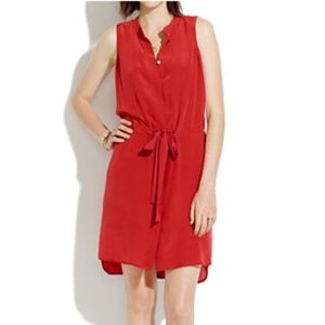 EUC Madewell Silk Playa Dress XS